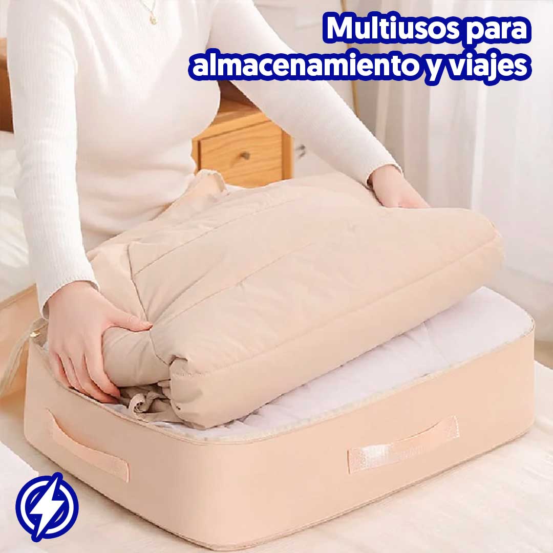 ORGANIZADOR DE SABANAS DE COMPRESION- AHORRA ESPACIO INTELIGENTE