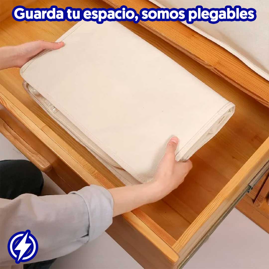 ORGANIZADOR DE SABANAS DE COMPRESION- AHORRA ESPACIO INTELIGENTE