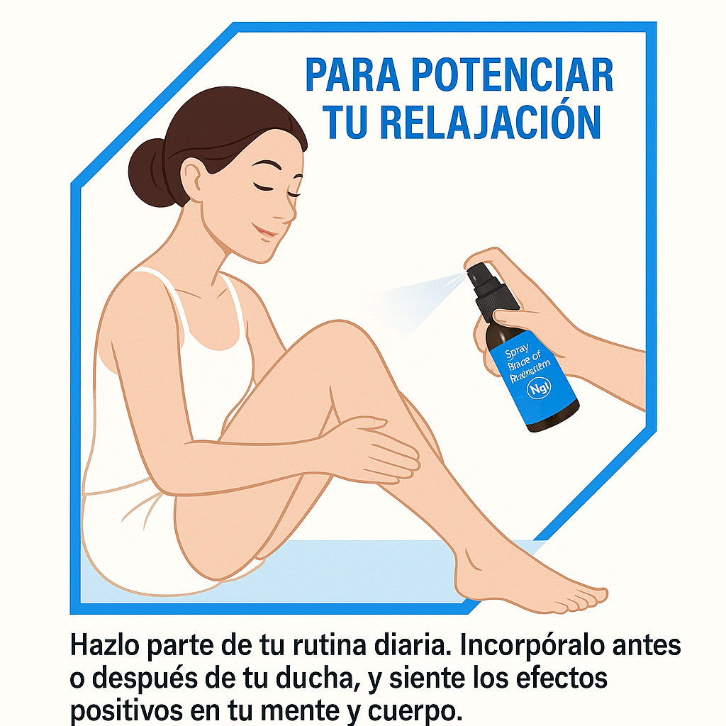 Magpure® Spray de Magnesio puro natural para pies🦶