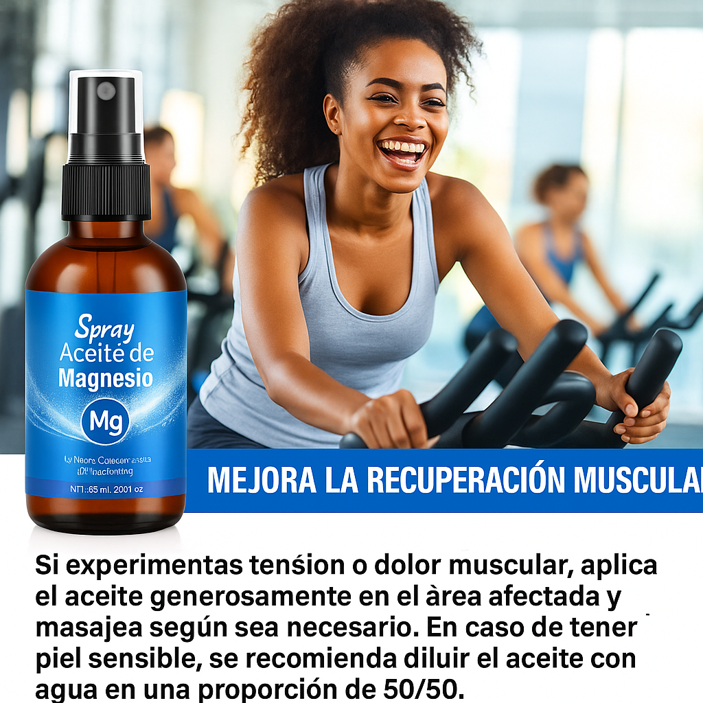 Magpure® Spray de Magnesio puro natural para pies🦶