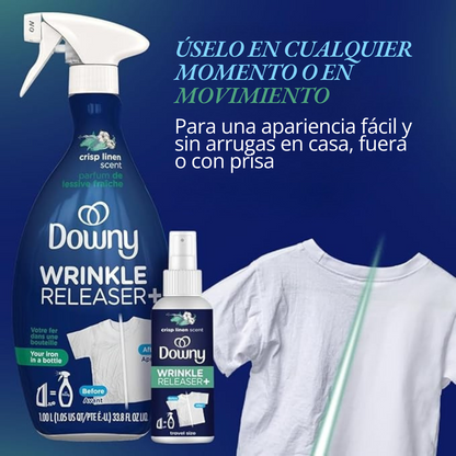 SPRAY QUITA ARRUGAS- PLANCHA TU ROPA EN SEGUNDOS !