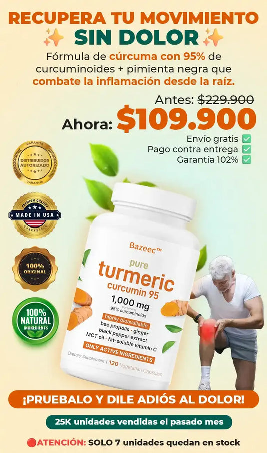Turmeric Curcuma | Recupera tu movimiento SIN DOLOR